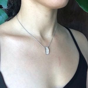 🌉 Rhinestone Bridge Necklace 🌉